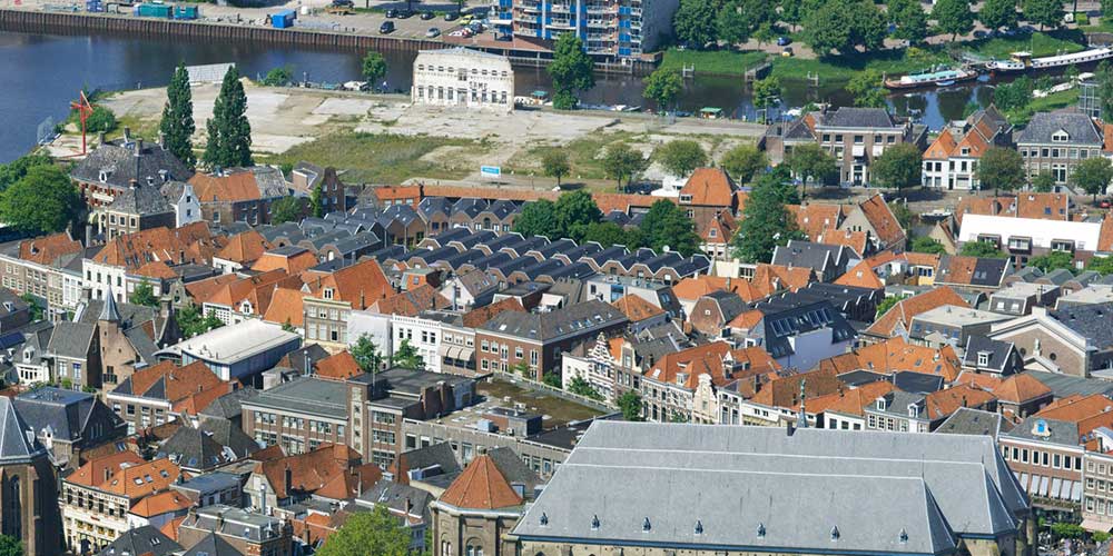 luchtfoto zwolle